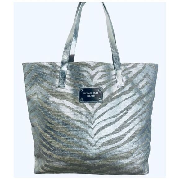 Michael KORS Zebra Tote - Picture 3 of 9